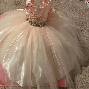 beautiful baby girl couture dress